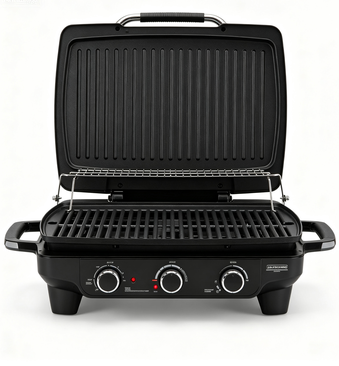 Kangarovo - GD1610B Electric Griddle 16×10 Inch, Non-Stick Plate, Adjustable Temp, Black